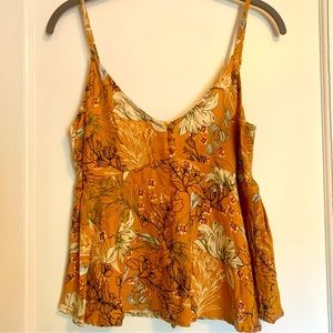 O’Neill Women’s halter / tank top floral / Size Medium